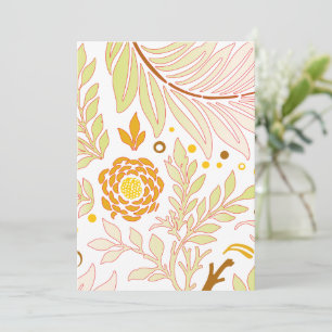 Floral Design 19 Thank You Card