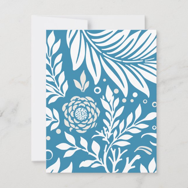 Floral Design 20 Card (Front)