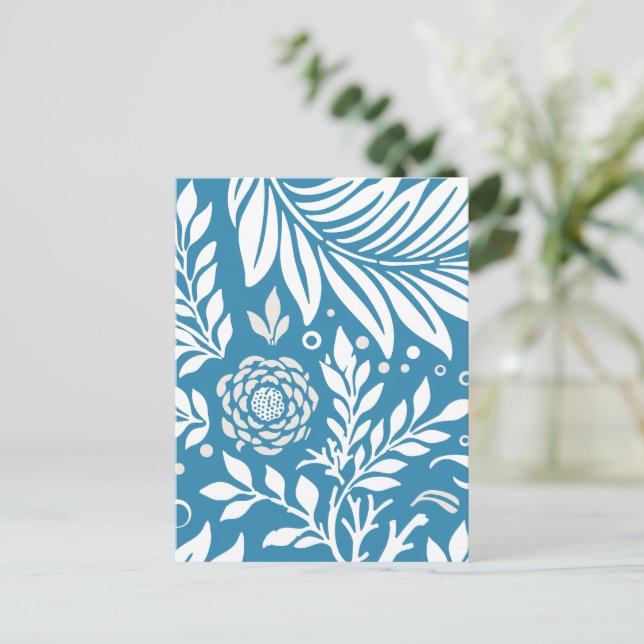 Floral Design 20 Holiday Postcard (Standing Front)