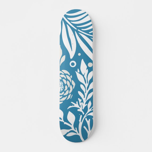 Floral Design 20 Skateboard (Front)