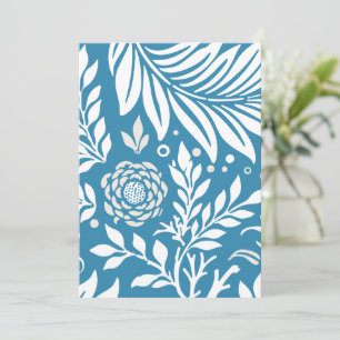 Floral Design 20 Thank You Card
