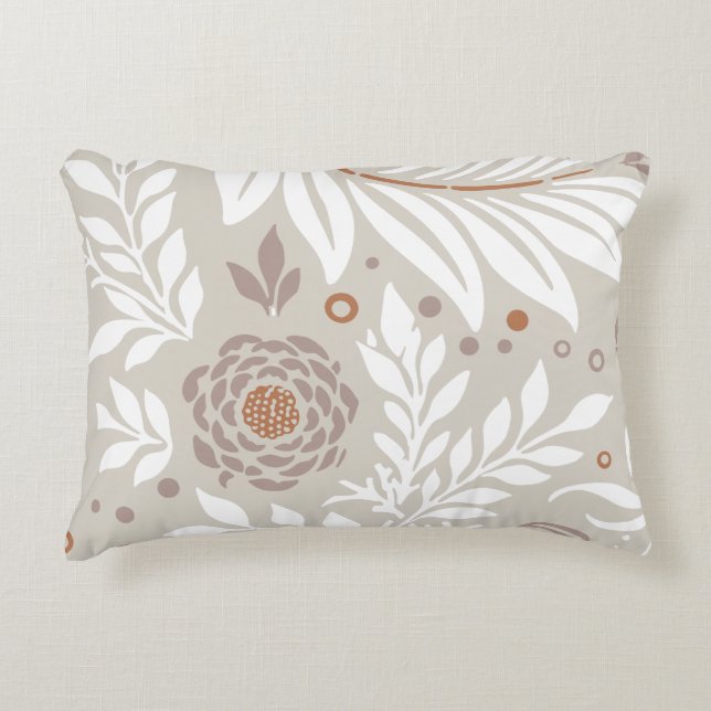 Floral Design 25 Decorative Cushion (Front)
