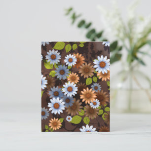 Floral Design 2 Holiday Postcard