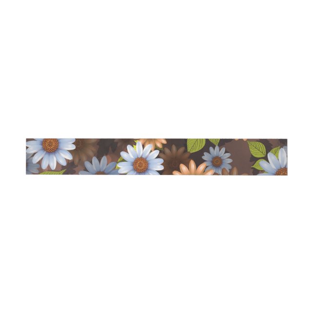 Floral Design 2 Wrap Around Label (Individual)