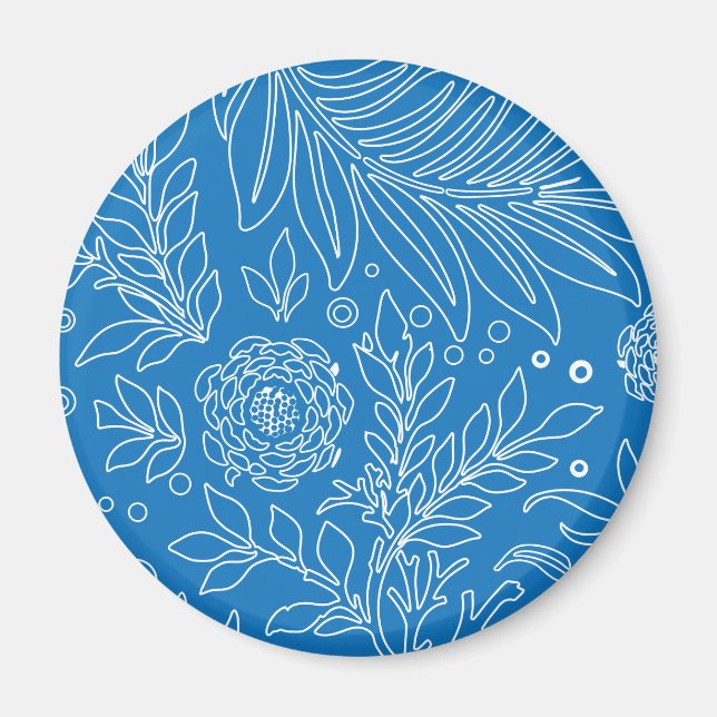 Floral Design 32 Magnet (Front)
