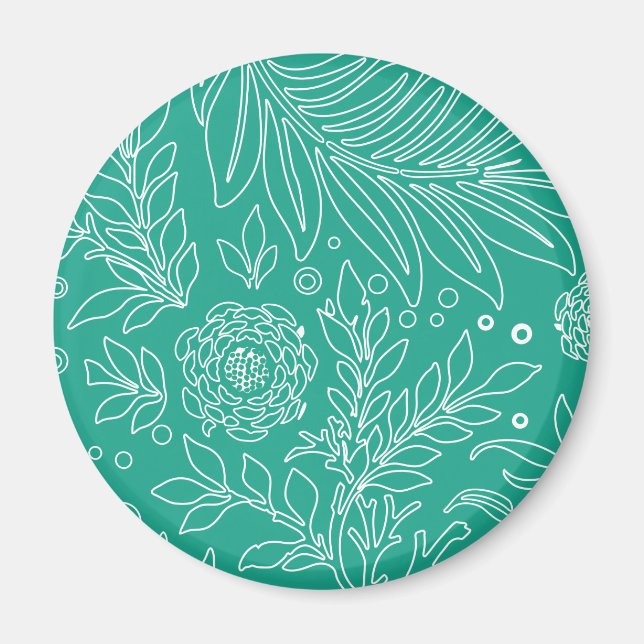 Floral Design 34 Magnet (Front)