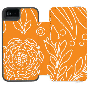 Floral Design 35 Incipio Watson™ iPhone 5 Wallet Case