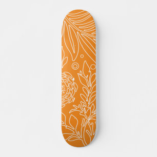Floral Design 35 Skateboard
