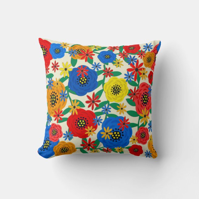 Floral Design 37182 Cushion (Front)