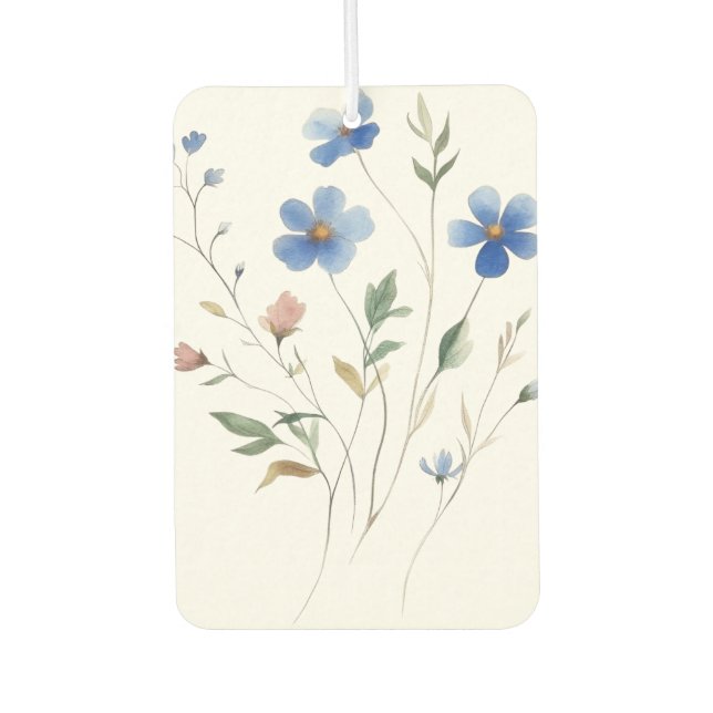 Floral Design Air Freshener  (Front)