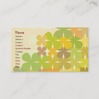 Floral Design Business Card