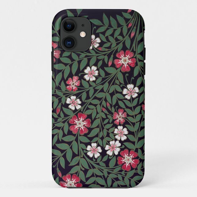 Floral Design by J. Owen, 1863 Case-Mate iPhone Case (Back)