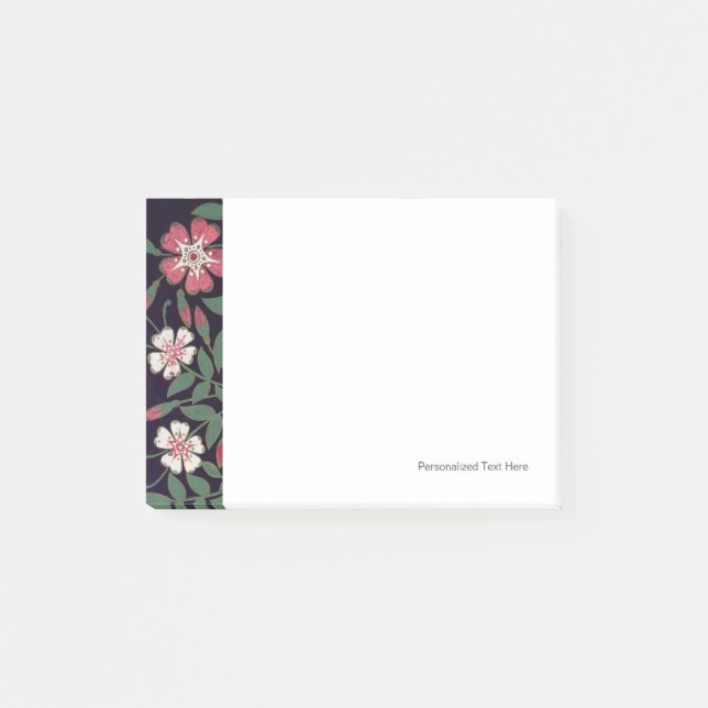 Floral Design by J. Owen, 1863 Post-it Notes (Front)