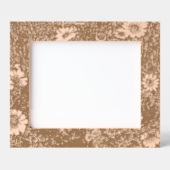 FLORAL DESIGN ETCHED FRAMES (Front)