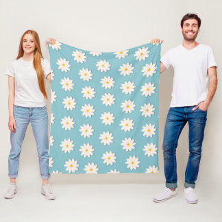 Floral design  fleece blanket