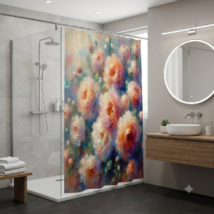 Floral Design for Nature Lovers Shower Curtain