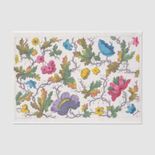 Floral Design for Printed Textile Pl XVII Tissue Paper