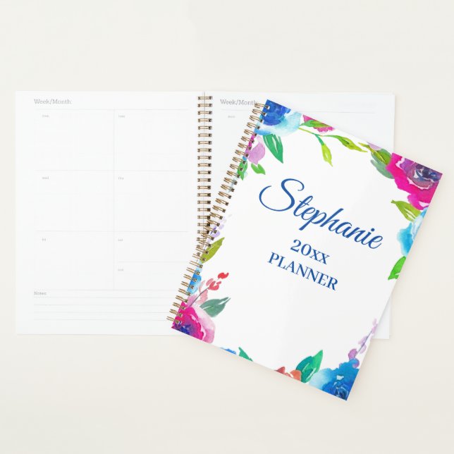 Floral Design Happy Memories Planner (Display)