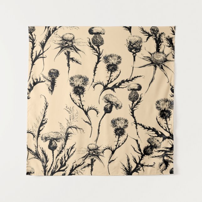 floral Design, home decorationart,graphic decor,ba Tapestry (Front)