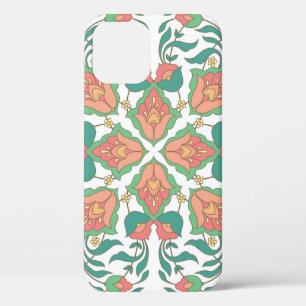 Floral design in oriental style iPhone 12 case