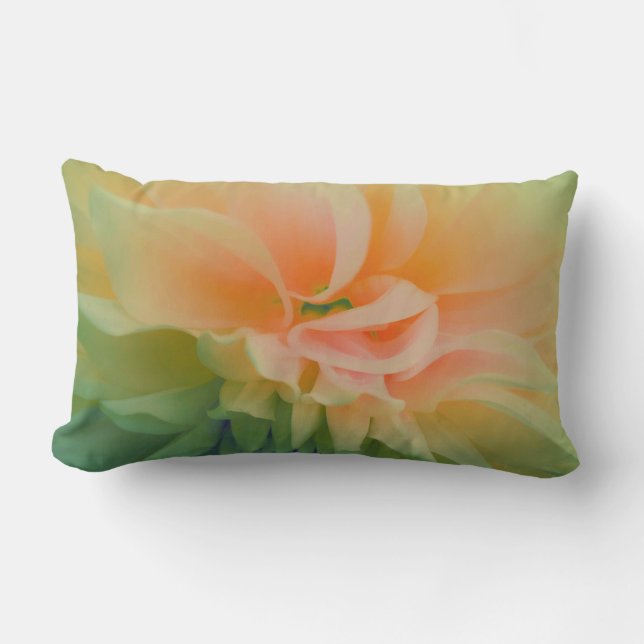 Floral Design Lumbar Cushion (Front)