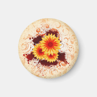 floral design magnet