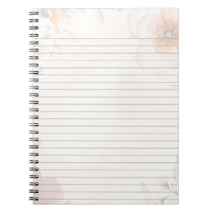 Floral Design  Notebook
