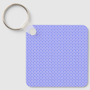 Floral Design Pattern Key Ring