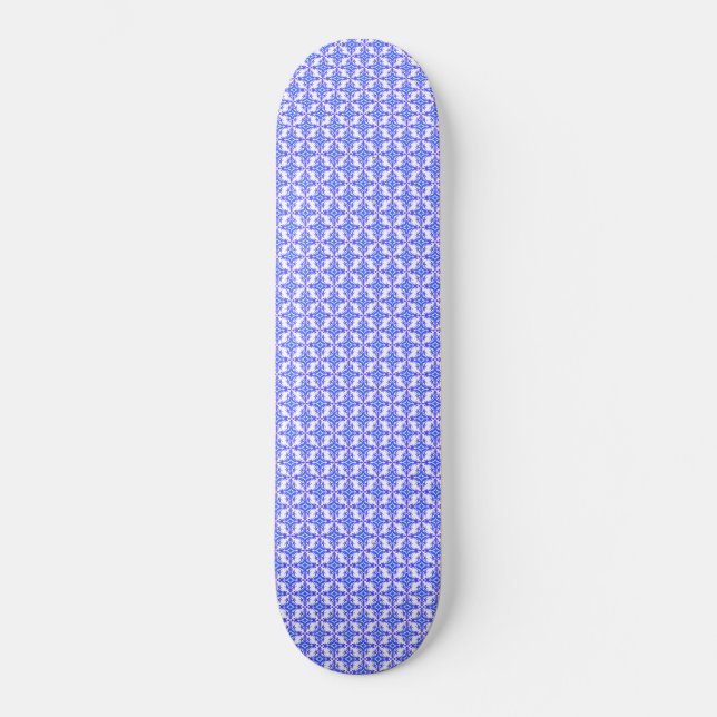 Floral Design Pattern Skateboard (Front)