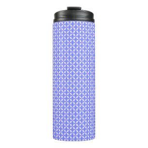 Floral Design Pattern Thermal Tumbler