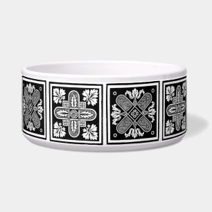 Floral Design Pet Bowl