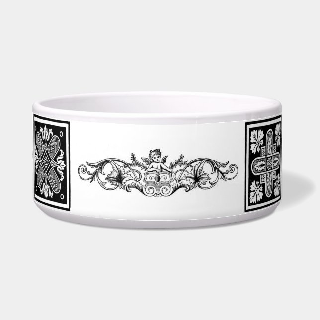 Floral Design Pet Bowl (Front)