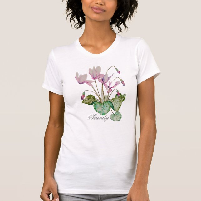 Floral design T-shirt (Front)