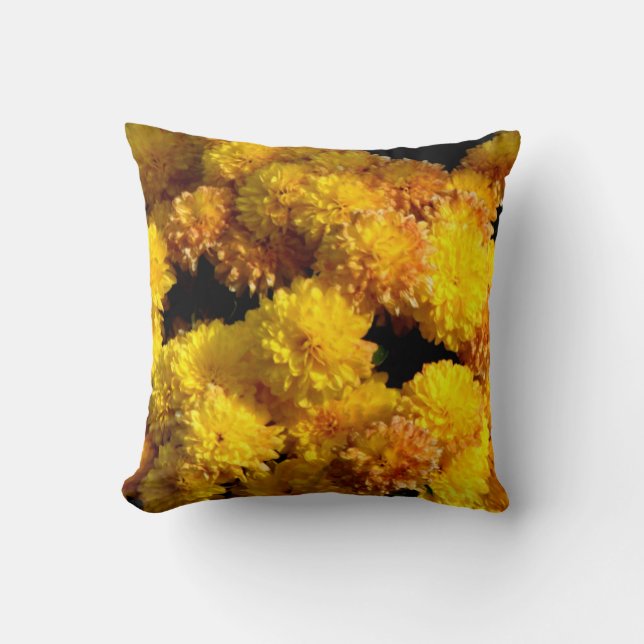 Floral Design Throw Pillows (Front)