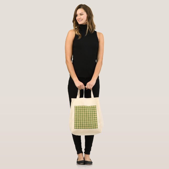 floral design tote bag (Front (Model))