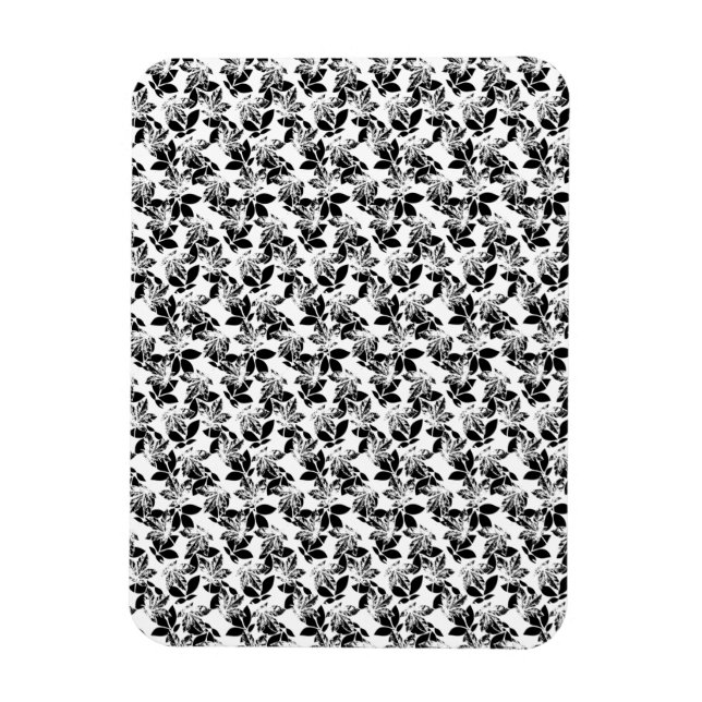 floral Design Twenty One Magnet (Vertical)