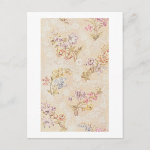 Floral design with peonies, lilies and roses for S Postcard