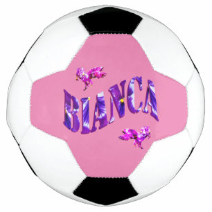 Floral Designed Bianca Name, Soccerball