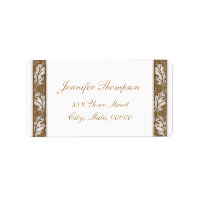 Floral Designs by William Morris - Address Labels (Front)