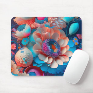 Floral Desk Decor Mouse Pad