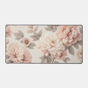 Floral Desk Mat - Add a Splash of Vintage Elegance