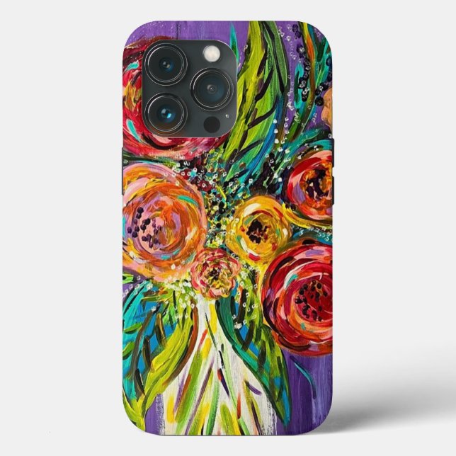 Floral detail iPhone / iPad case (Back)