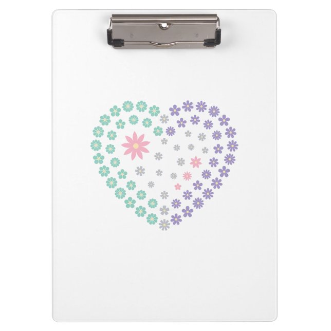 Floral Devotion Clipboard (Front)