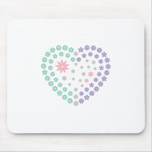 Floral Devotion Mouse Pad