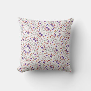 Floral Diagonal Pattern Country Cute Cushion