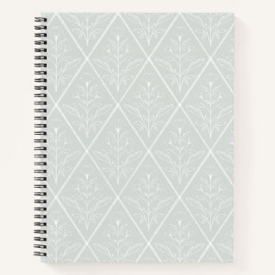 Floral Diamond Notebook