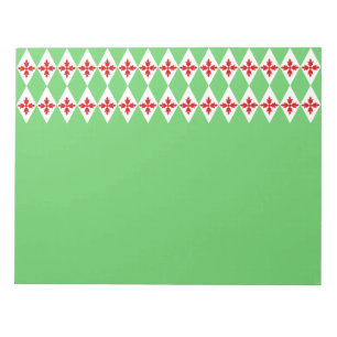 Floral Diamonds Notepad