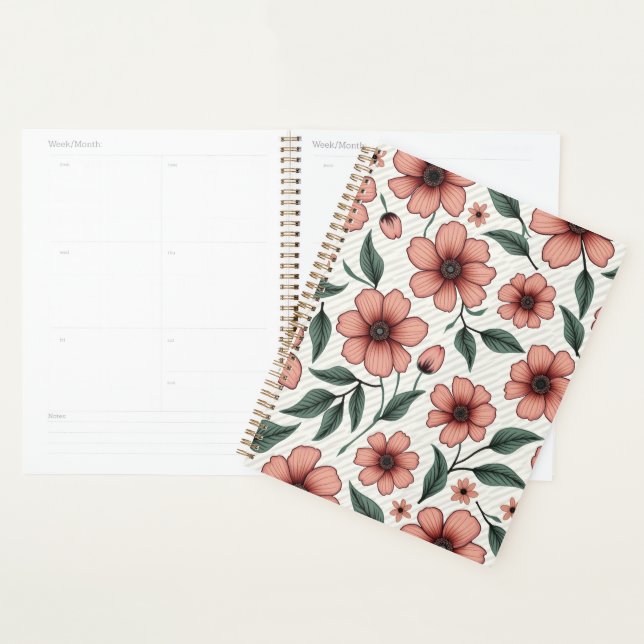 Floral Diary Planner (Display)