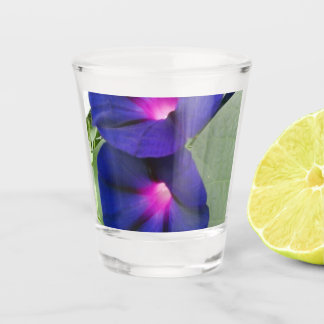 Floral Dinner Plate Shot Glass