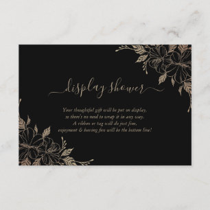 Floral Display Bridal Wedding Shower Enclosure